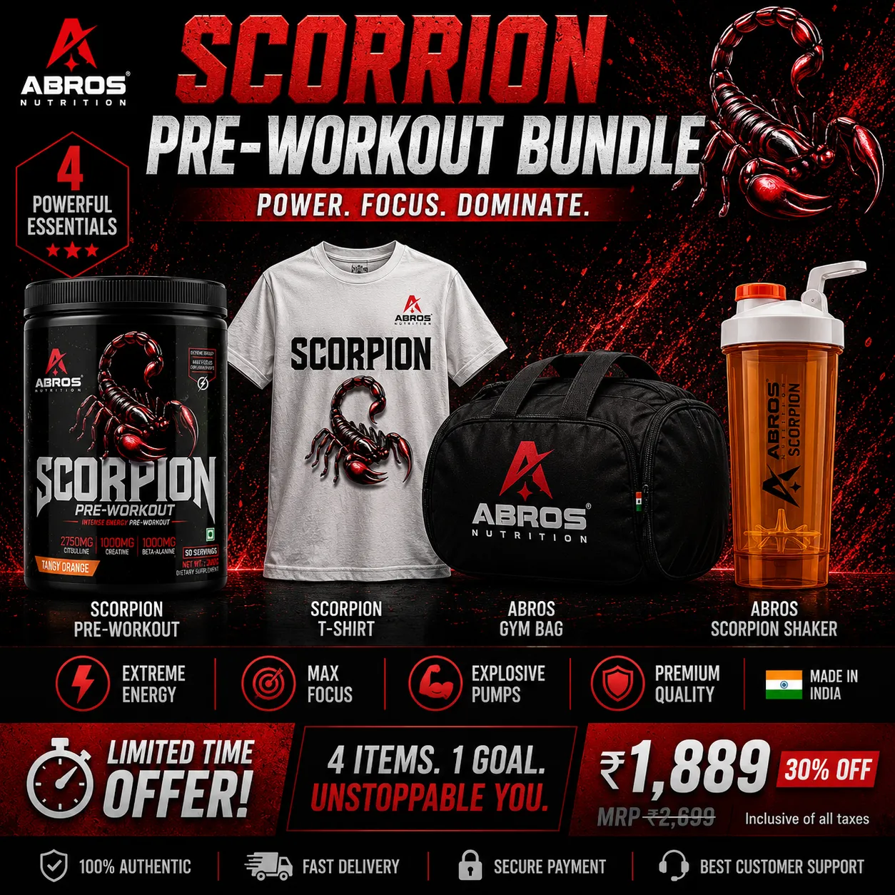 Scorpion Pre Workout