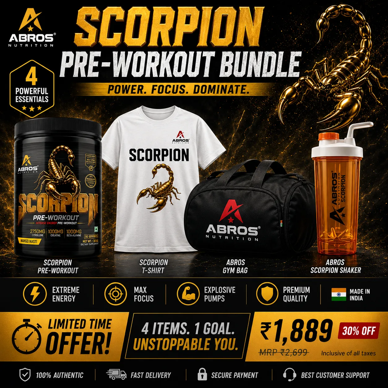 Scorpion Pre Workout