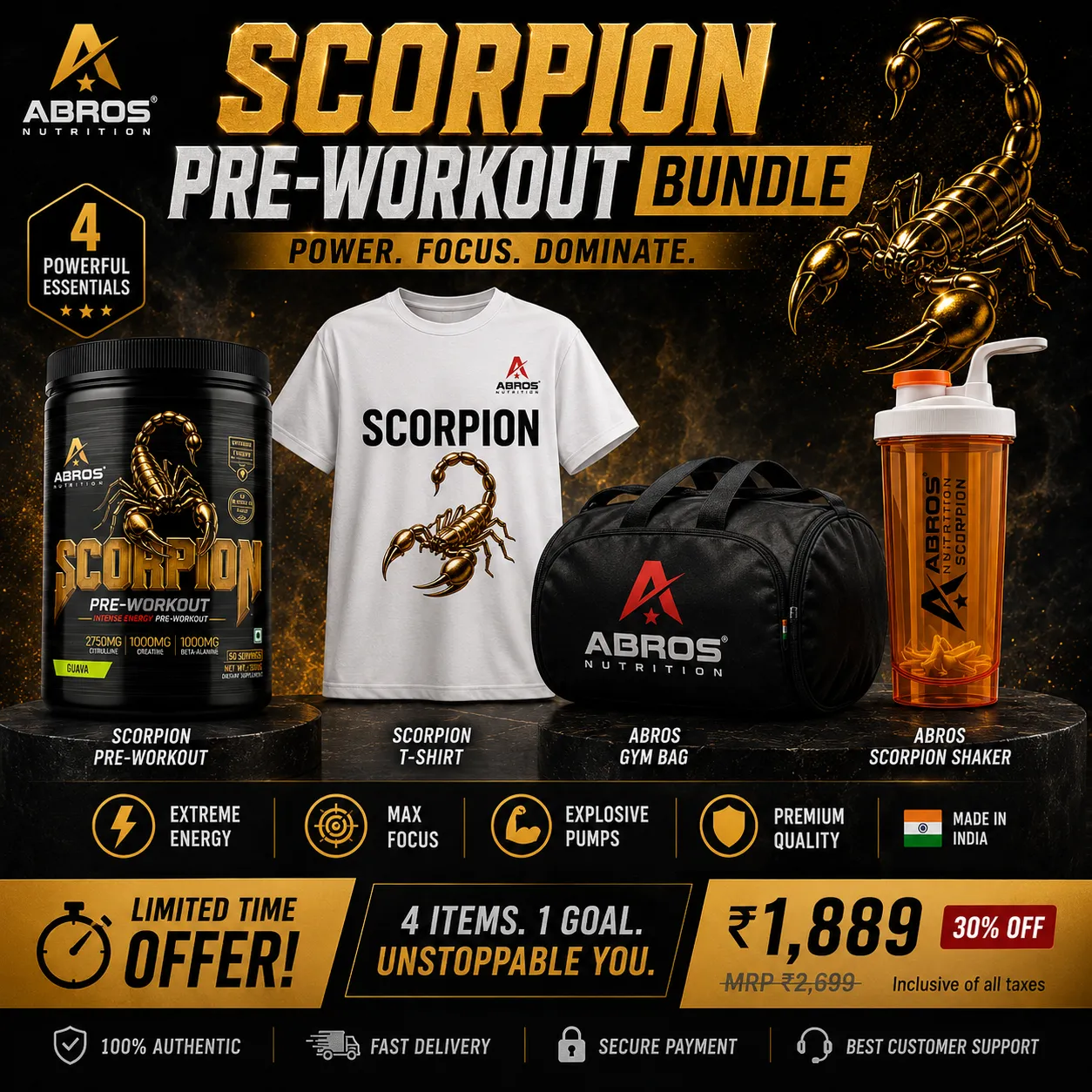 Scorpion Pre Workout