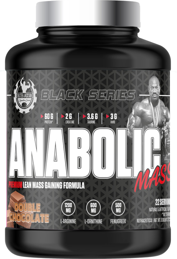 Dexter Jackson Black Series Anabolic Lean Mass Gainer (Double Chocolate)