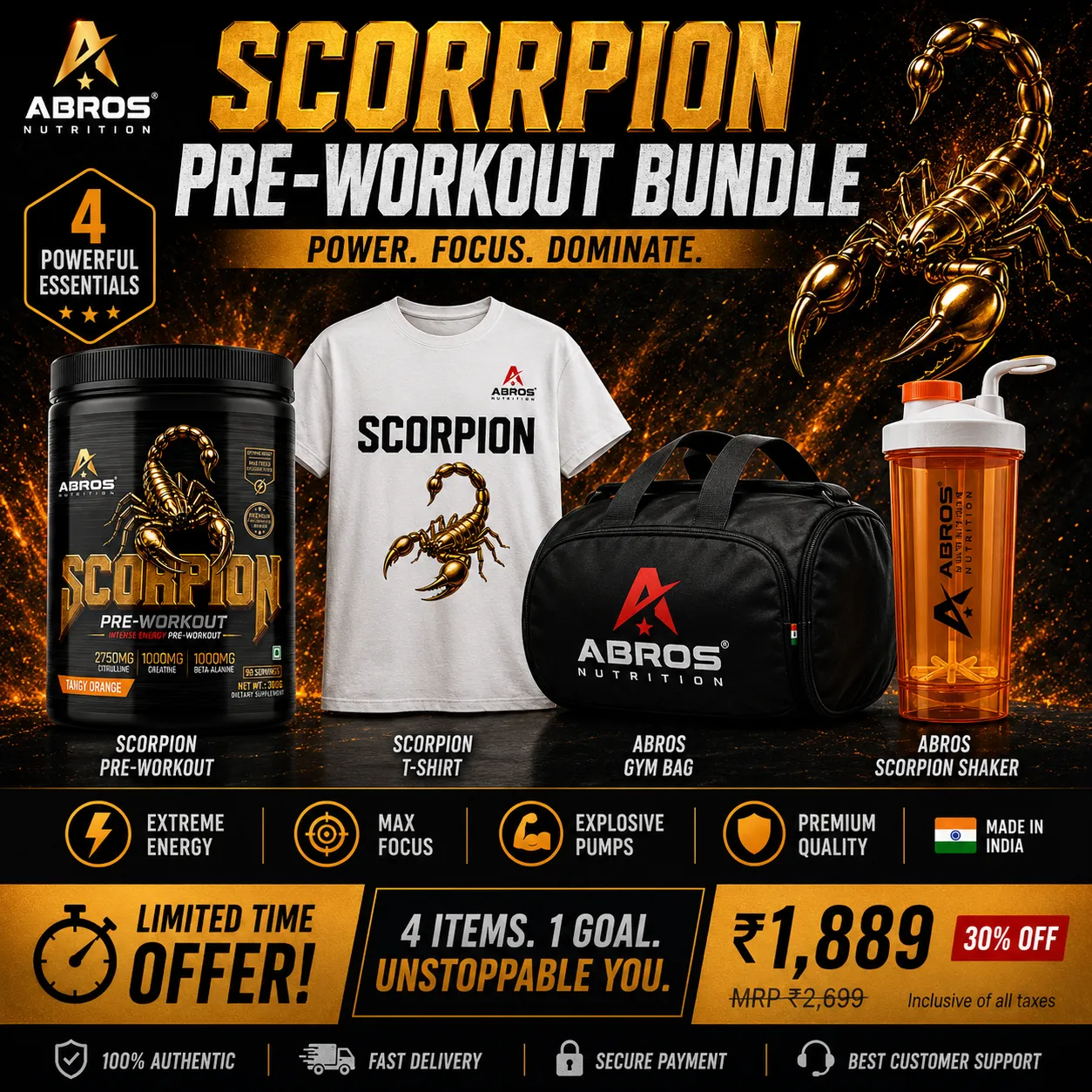 Scorpion Pre Workout