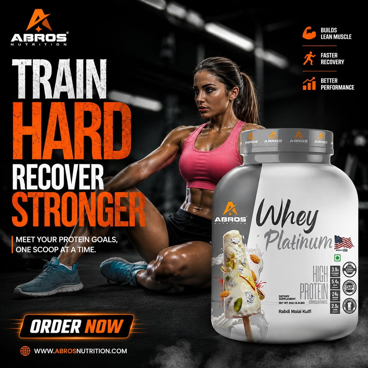 Train Hard. Recover Stronger.
